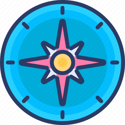 Accessory, compass, direction, navigation, navigator, perimeter, teller icon - Download on Iconfinder
