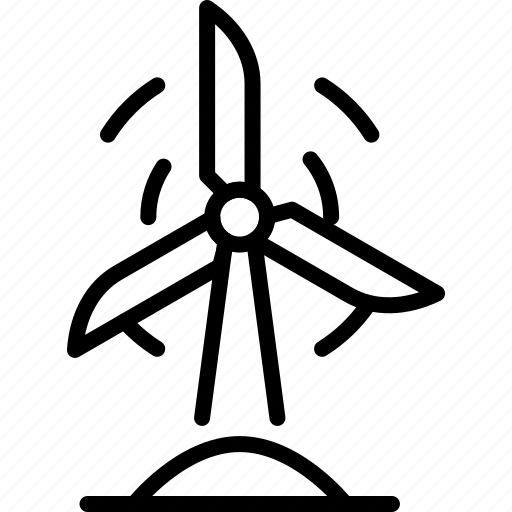 Air, energy, environment, power, turbine, wind, windmill icon - Download on Iconfinder