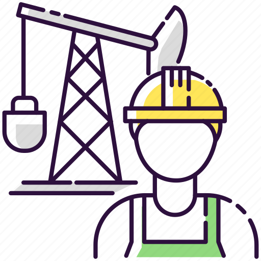 Oil drilling, petroleum engineer, petroleum engineer icon, worker icon - Download on Iconfinder