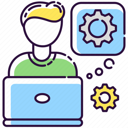Computer engineer, computer engineer icon, developer, programmer icon - Download on Iconfinder