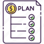 accounting, expenditure plan, expenditure plan icon, report 