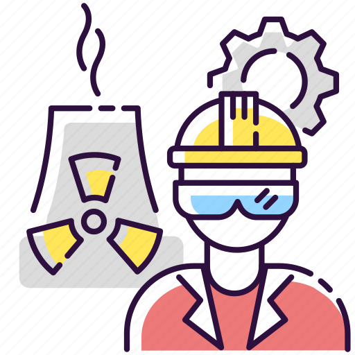 Employee, nuclear engineer, nuclear engineer icon, worker icon - Download on Iconfinder