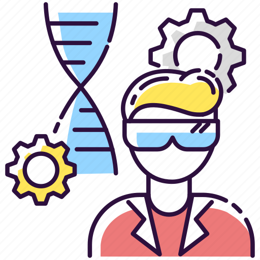 Biomedical engineer, biomedical engineer icon, biotechnology, employee icon - Download on Iconfinder