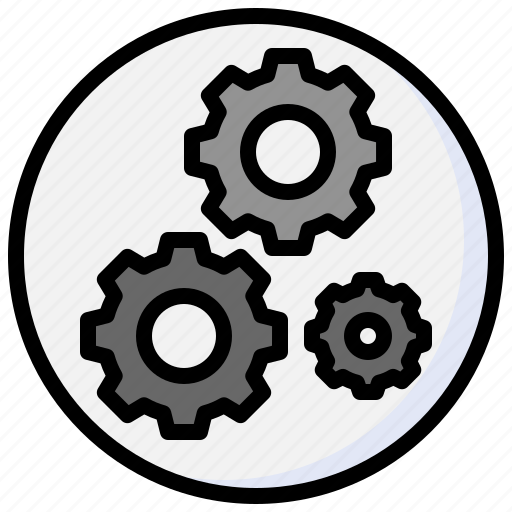 Gear, wheel, construction, tools, settings, configuration icon - Download on Iconfinder