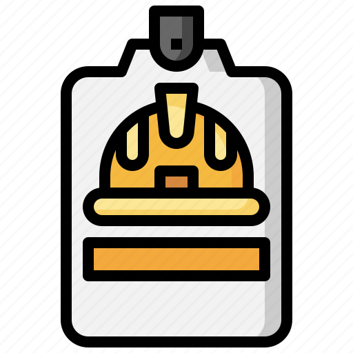 Id, card, identity, construction, miscellaneous, safe, pass icon - Download on Iconfinder