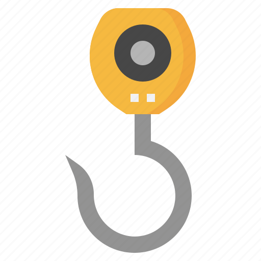 Crane, hook, industry, factory, machine, construction icon - Download on Iconfinder