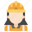 engineer, industry, worker, job, woman, construction, professions 