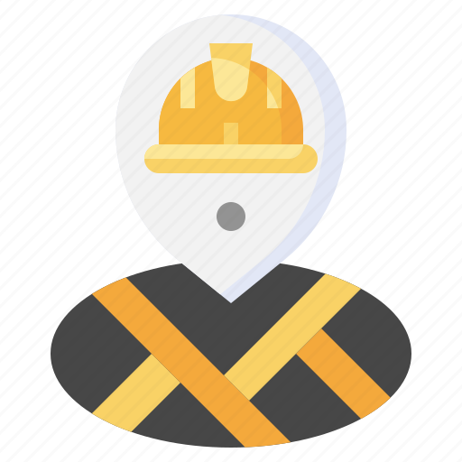 Map, construction, maps, location, pointer, place, engineering icon - Download on Iconfinder