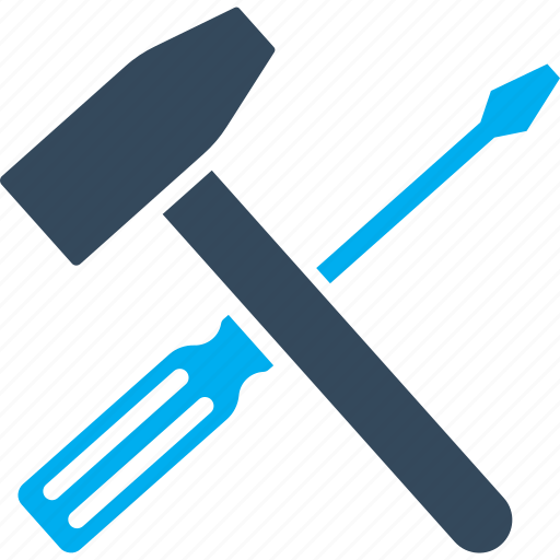 Hammer, screwdriver, repair, wrench, equipment, setting tools icon - Download on Iconfinder