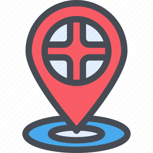 Check in, direction, england, location, london, uk icon - Download on Iconfinder