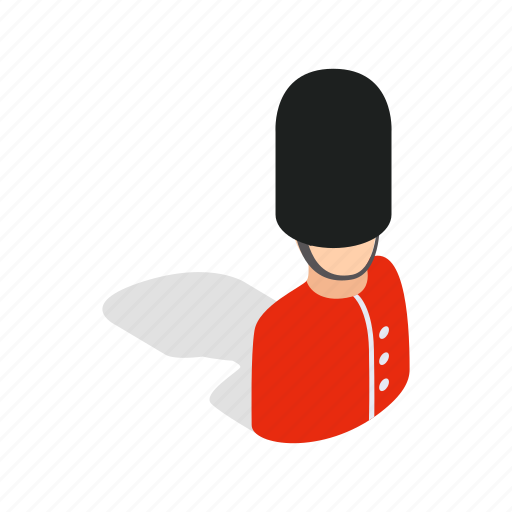 England, guard, guardsman, isometric, london, royal, soldier icon - Download on Iconfinder