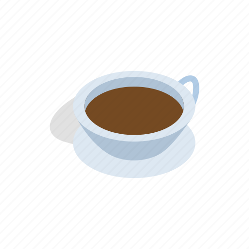 Breakfast, cup, drink, hot, isometric, morning, tea icon - Download on Iconfinder