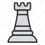 chess, piece, rook, game, entertainment, activity, strategy 