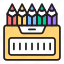 crayons, coloring, pencils, art, creative, drawing, craft 