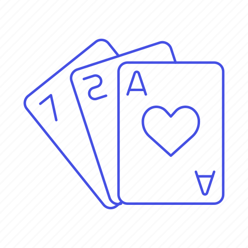 Ace, card, cards, entertainment, game, hand, hearts icon - Download on Iconfinder