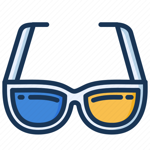 3d glasses, cinema, entertainment, movie icon - Download on Iconfinder