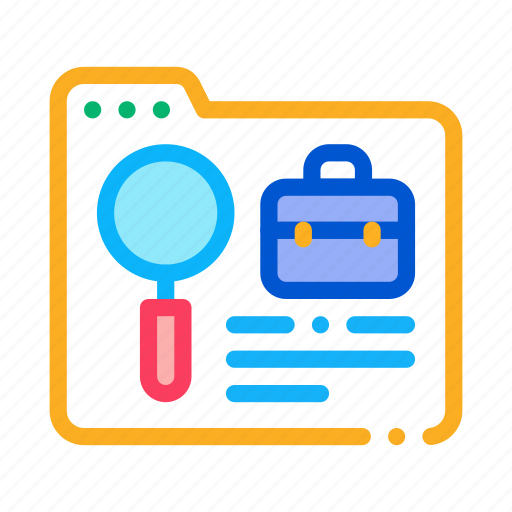Agreement, business, case, entrepreneur, folder, research, work icon - Download on Iconfinder