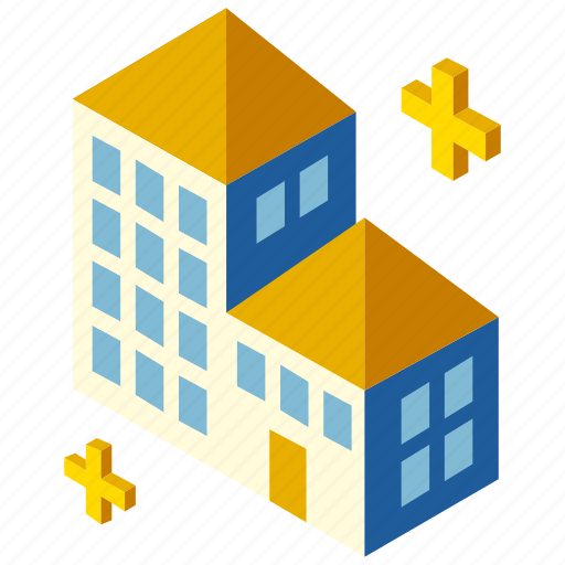 Architecture, building, business center, city, isometric, office icon - Download on Iconfinder