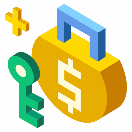 Credit, insurance, isometric, risk, safety, term, trade icon - Download on Iconfinder