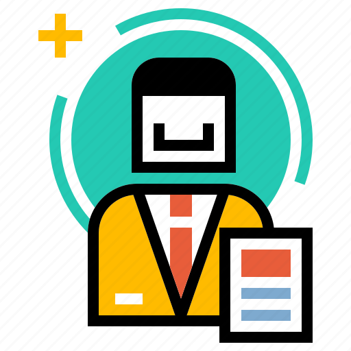 Businessman, financial, gear, leader, management, manager icon - Download on Iconfinder