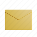 envelope, front, letter, email, mail, message 