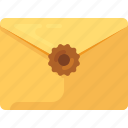 email, envelope, letter, mail, official, post, sealed