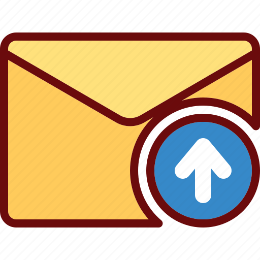 Arrow, email, envelope, up, upload icon - Download on Iconfinder