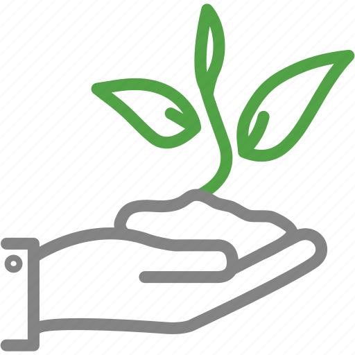 Agriculture, eco, ecology, environment, hand leaf, plant, protection icon - Download on Iconfinder