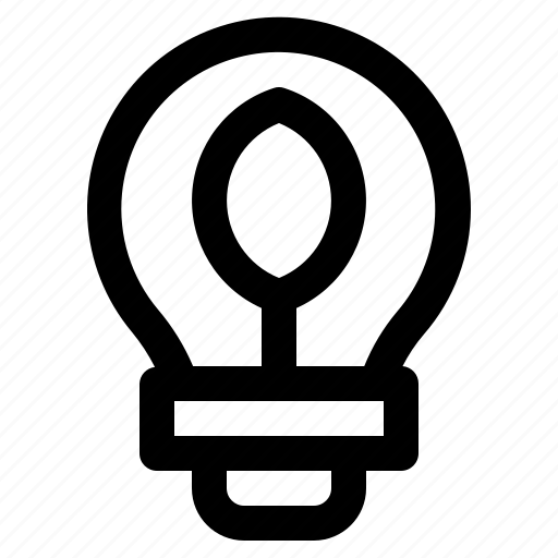 Bulb, ecologic, electricity, green, light icon - Download on Iconfinder