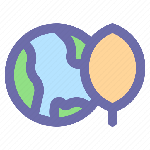 Earth, global, globe, leaf, planet icon - Download on Iconfinder