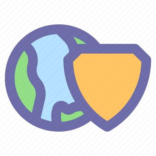 Earth, global, globe, planet, protection icon - Download on Iconfinder