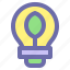 bulb, ecologic, electricity, green, light 
