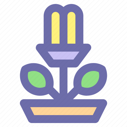 Bulb, ecologic, electricity, energy, nature icon - Download on Iconfinder