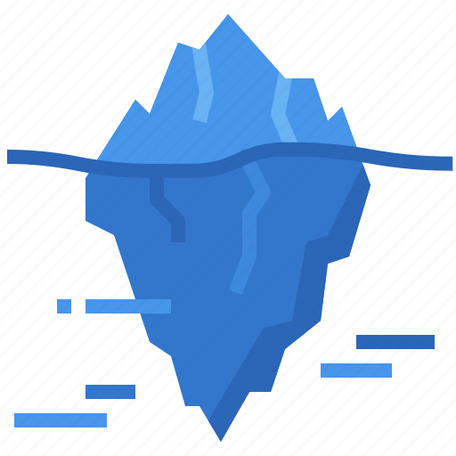 Iceberg, glacier, polar, north, pole, melting icon - Download on Iconfinder