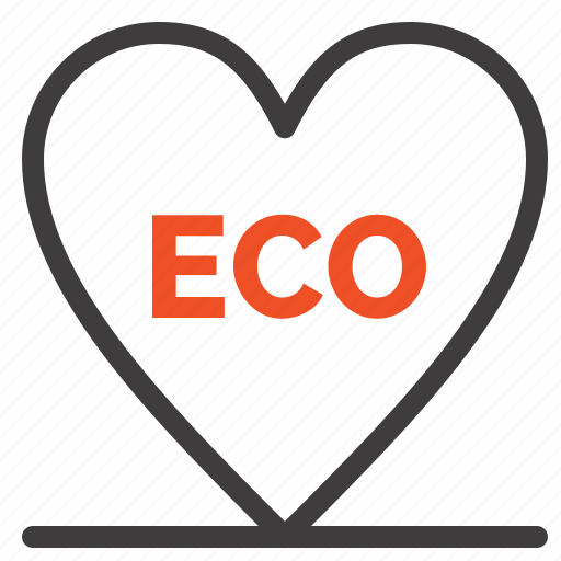 Eco, environment, heart, love icon - Download on Iconfinder