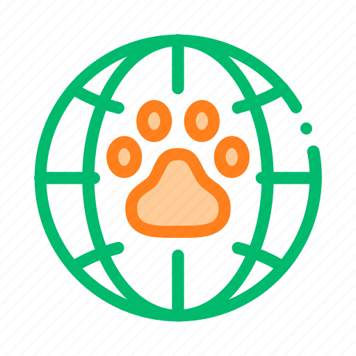 Animal, earth, planet, trail icon icon - Download on Iconfinder