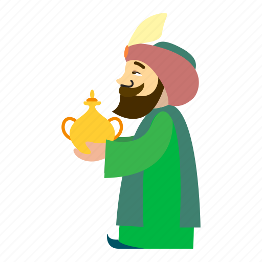 Arabian, balthazar, cartoon, child, christmas, king, person icon - Download on Iconfinder
