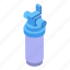 water, purification, cylinder, isometric 