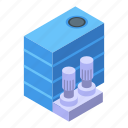 water, purification, system, isometric