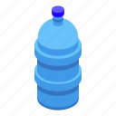 water, bottle, isometric