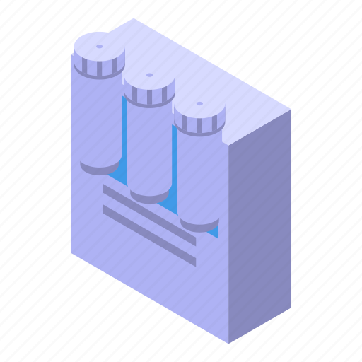 Water, purification, storage, isometric icon - Download on Iconfinder