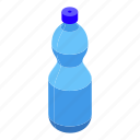 mineral, water, bottle, isometric