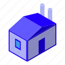 water, purification, house, isometric