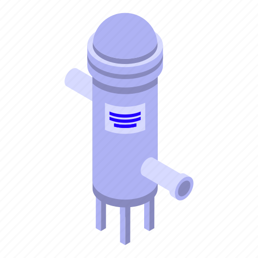 Water, purification, isometric icon - Download on Iconfinder