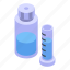 water, purification, test, tube, isometric 