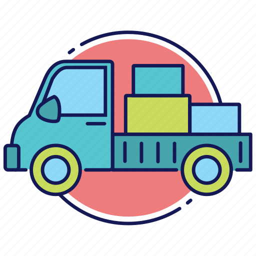 Delivery in progress, load, lorry, order, shipping, truck icon - Download on Iconfinder