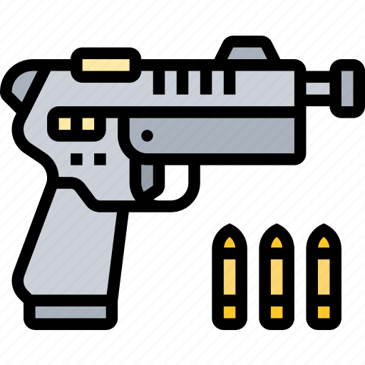 Nerf, gun, weapon, bullet, pistol icon - Download on Iconfinder
