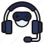 gaming, headset, headphone, microphone, esports, support, communication 