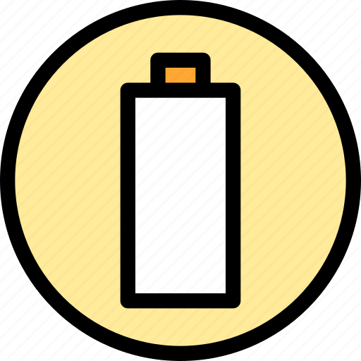 Battery, emty, essential, menu icon - Download on Iconfinder