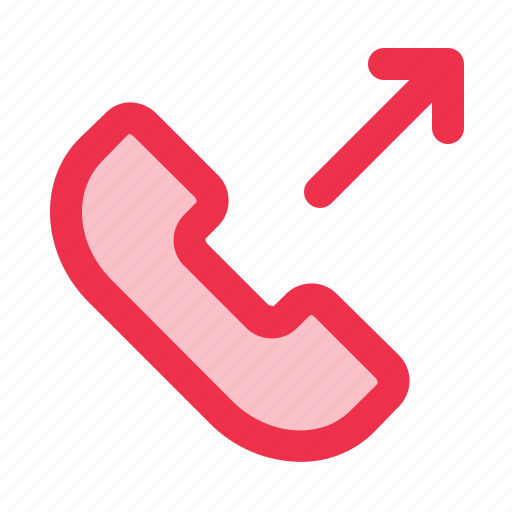 Outgoing, call, phone, ui, communications, interface, telephone icon - Download on Iconfinder